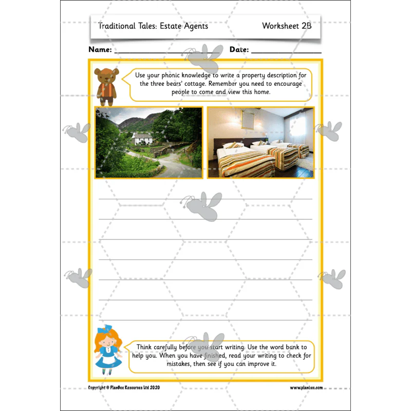 FREE Mini-scheme: Traditional Tales: Estate Agents - Image 26