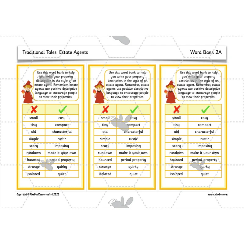 FREE Mini-scheme: Traditional Tales: Estate Agents - Image 27