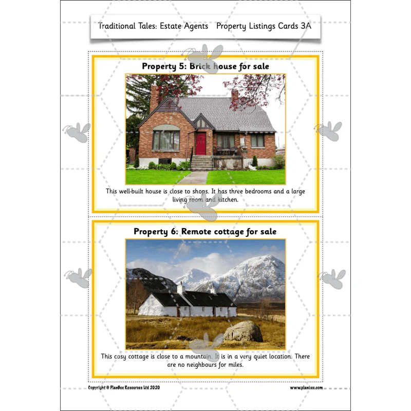 FREE Mini-scheme: Traditional Tales: Estate Agents - Image 34
