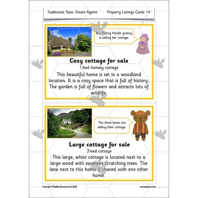 FREE Mini-scheme: Traditional Tales: Estate Agents - Image 9