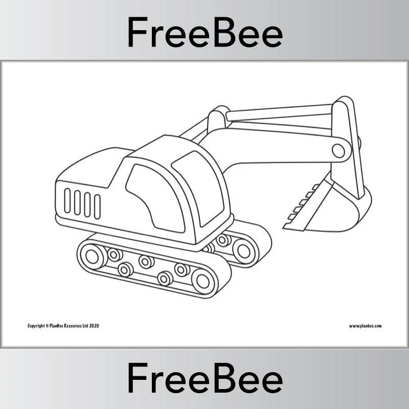 Transport Colouring Pages - Image 3