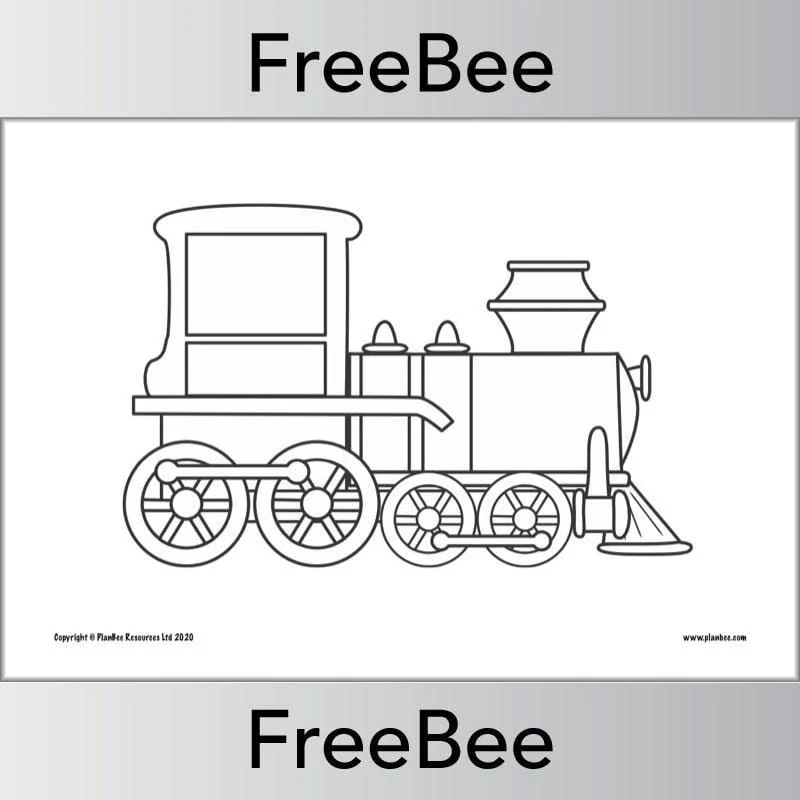 Transport Colouring Pages - Image 6