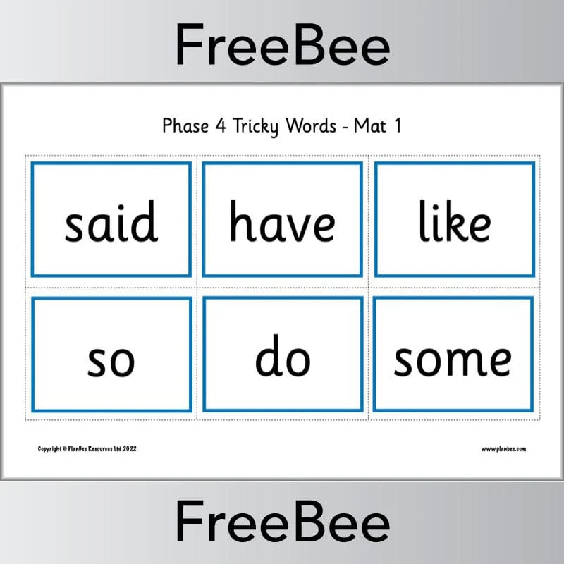 Tricky Words Bingo Pack - Image 15
