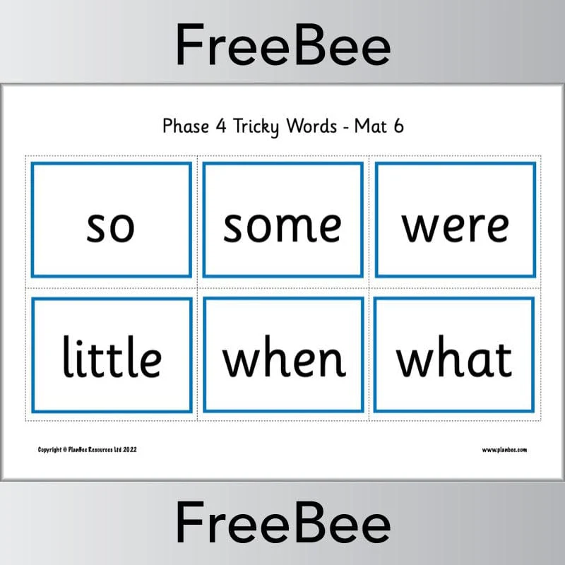 Tricky Words Bingo Pack - Image 20