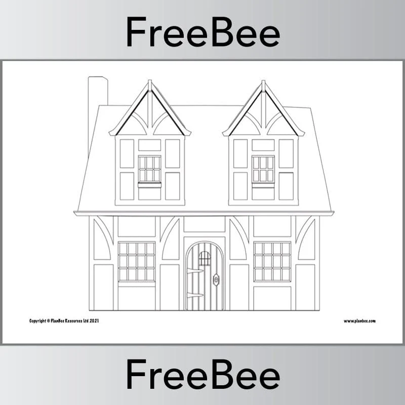 Tudor House Outline