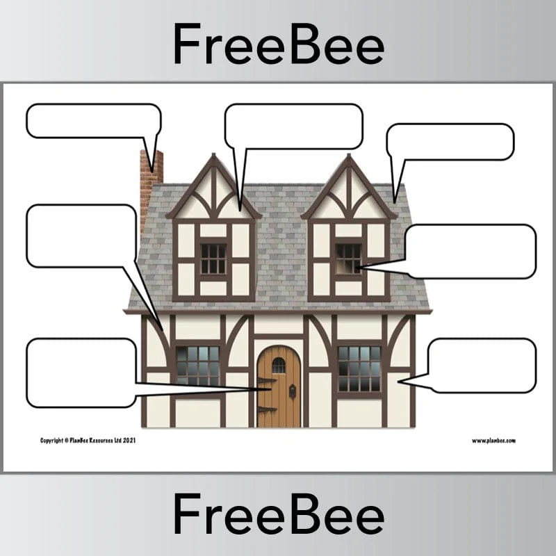 Tudor House Outline - Image 5