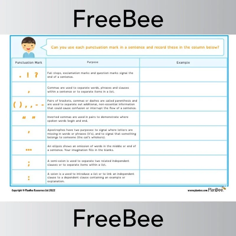 UKS2 Punctuation Activities - Image 3