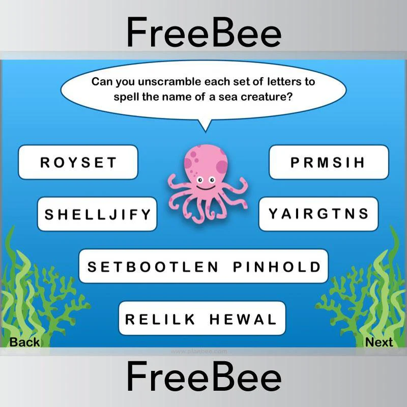 Under the Sea Brain Teasers - Image 11