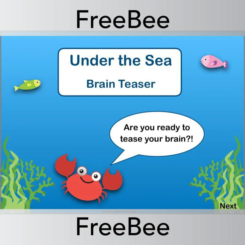 Under the Sea Brain Teasers - Image 4