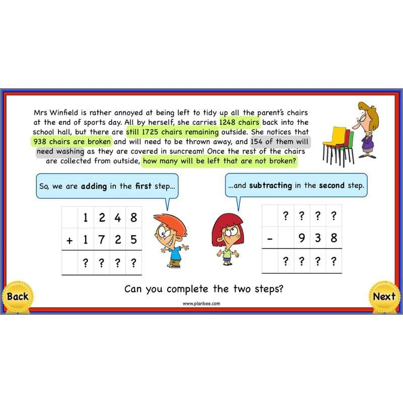 Using Addition and Subtraction 2 - Image 12