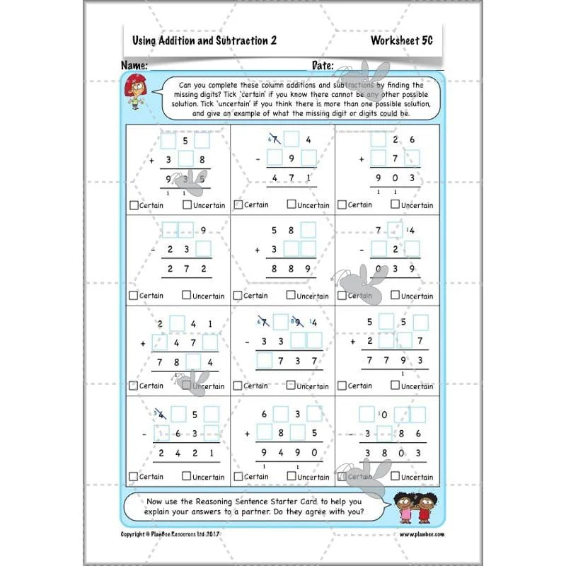 Using Addition and Subtraction 2 - Image 54