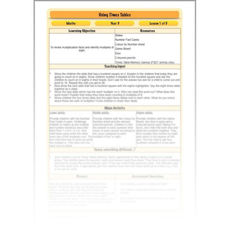 Using Times Tables - Image 26