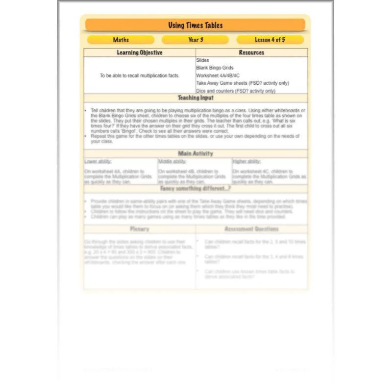 Using Times Tables - Image 64