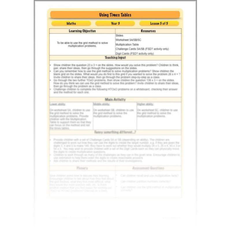 Using Times Tables - Image 74