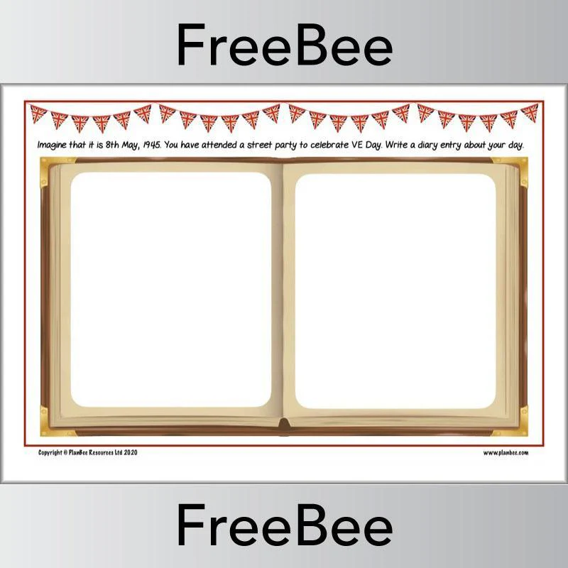 VE Day Diary Templates - Image 5