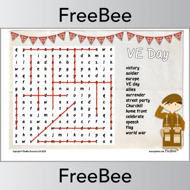 VE Day Word Search - Image 2