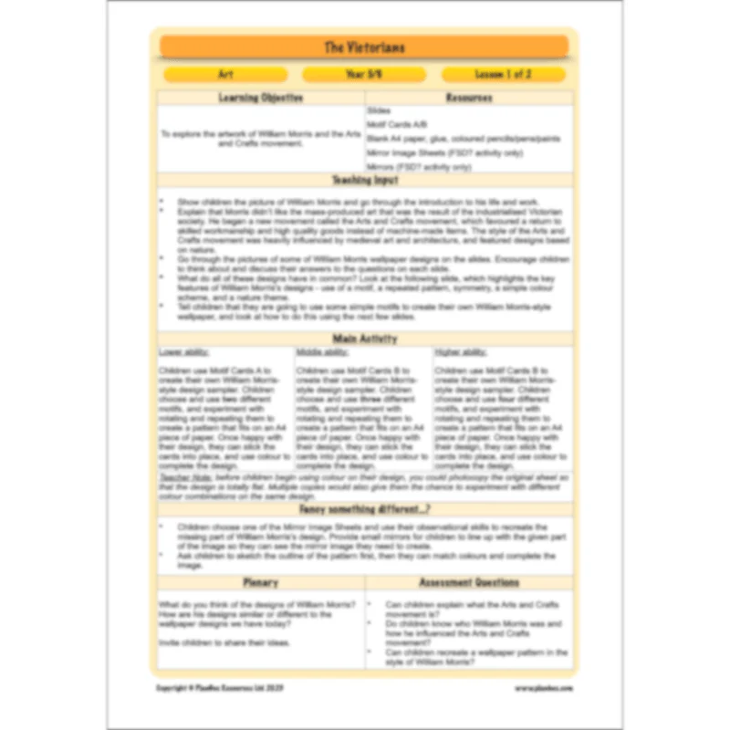 Victorians Topic Enrichment Pack - Image 33