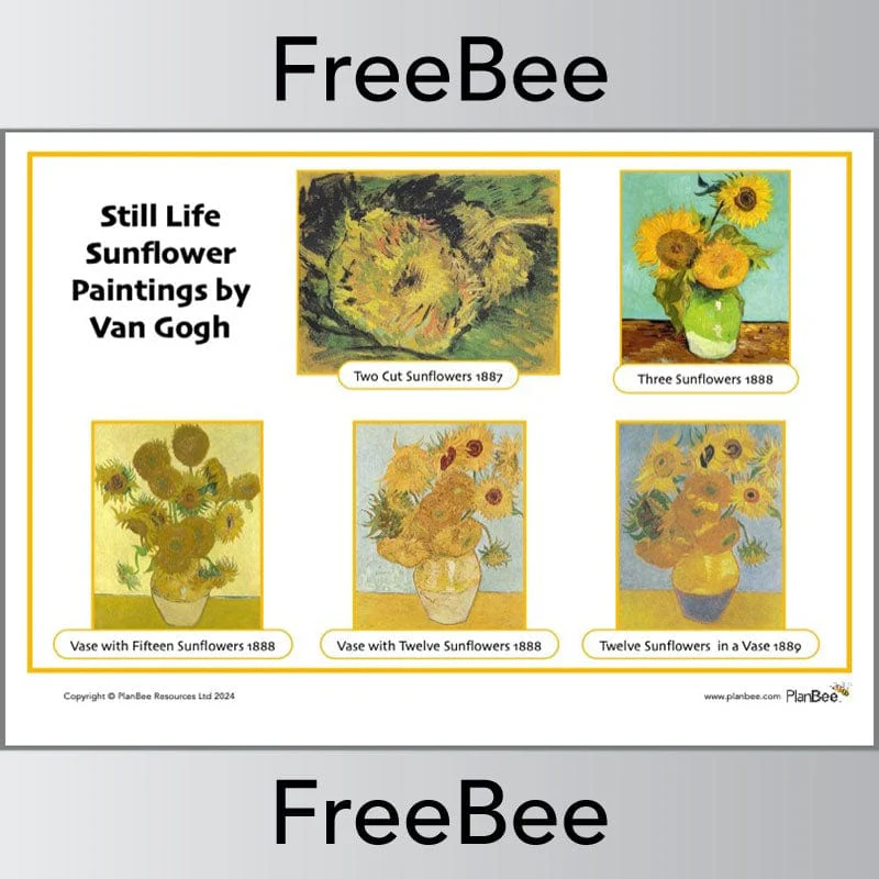 Vincent van Gogh Art Poster or Table Mat