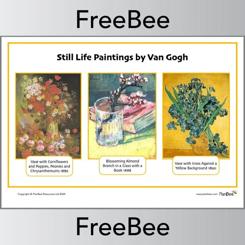 Vincent van Gogh Art Poster or Table Mat - Image 4