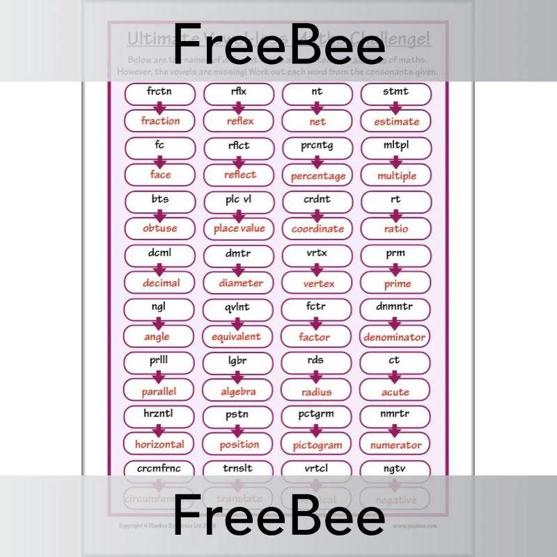 Vowel-less Maths Puzzles - Image 8