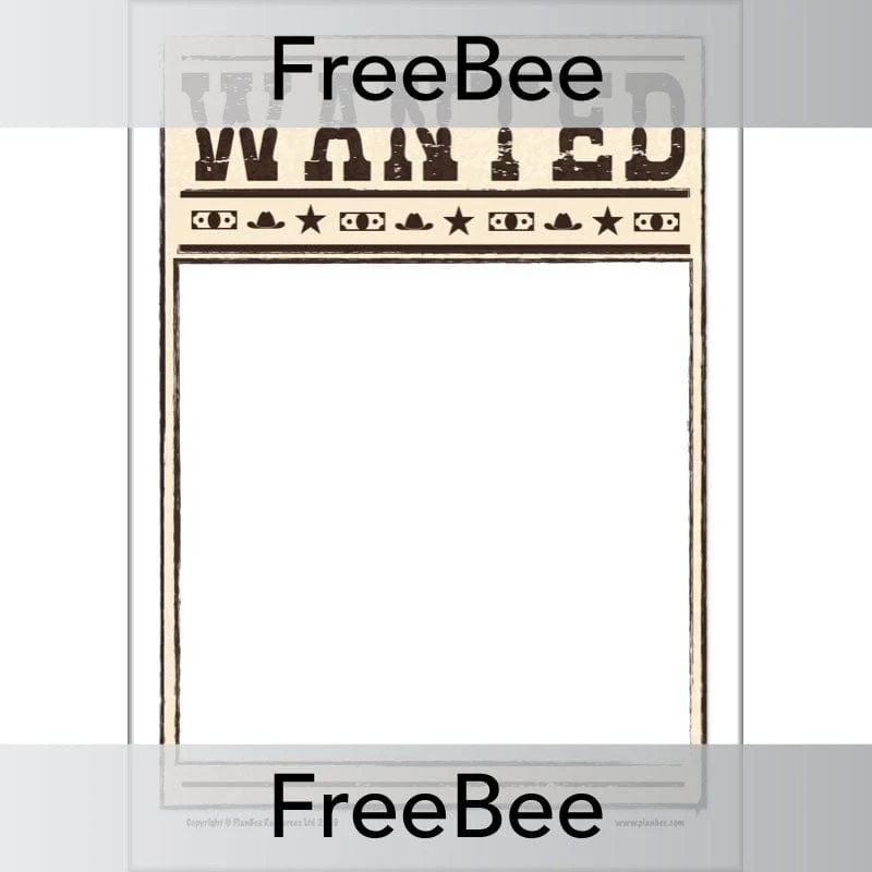 Wanted Poster Templates KS2 and KS1 - Image 4