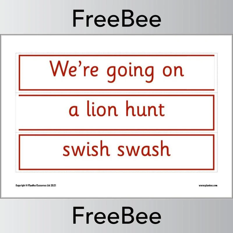 We're Going on a Lion Hunt Display Pack - Image 12