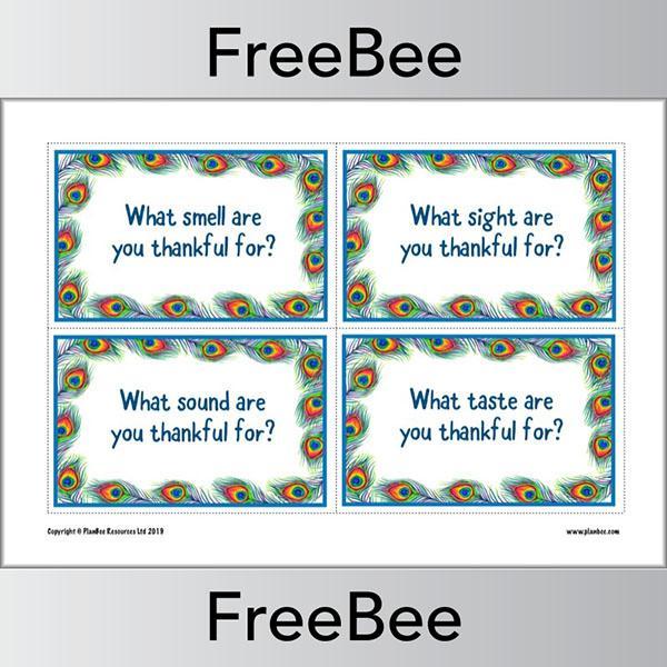 What Are You Thankful For? Discussion Cards - Image 2