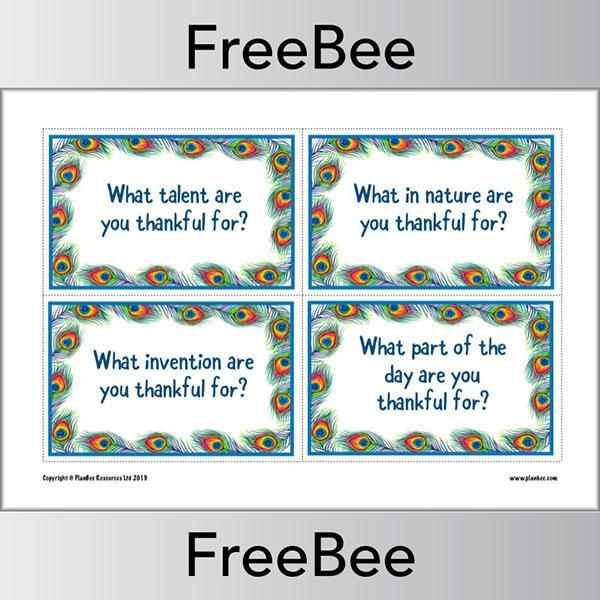 What Are You Thankful For? Discussion Cards - Image 4