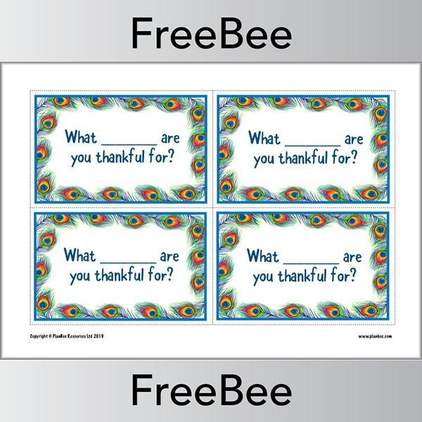 What Are You Thankful For? Discussion Cards - Image 5