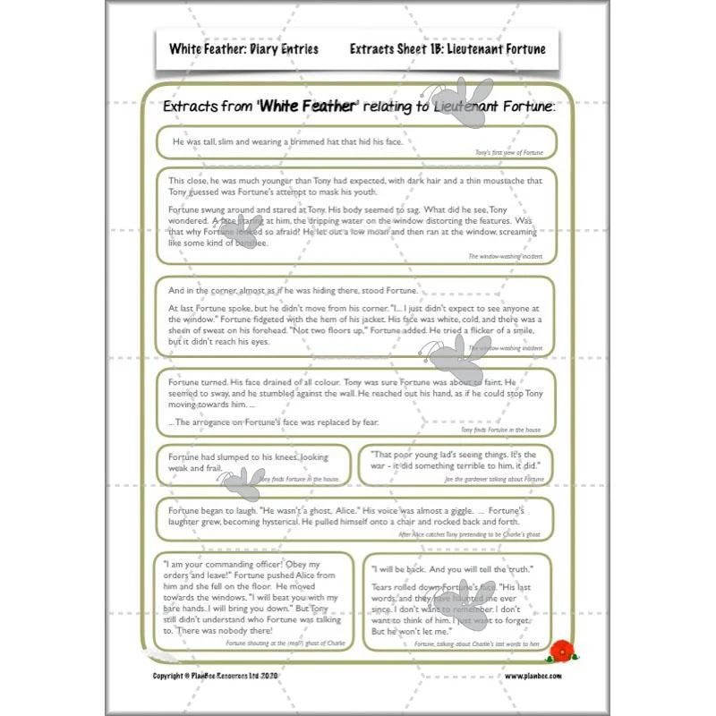 White Feather: Diary Entries - Image 21