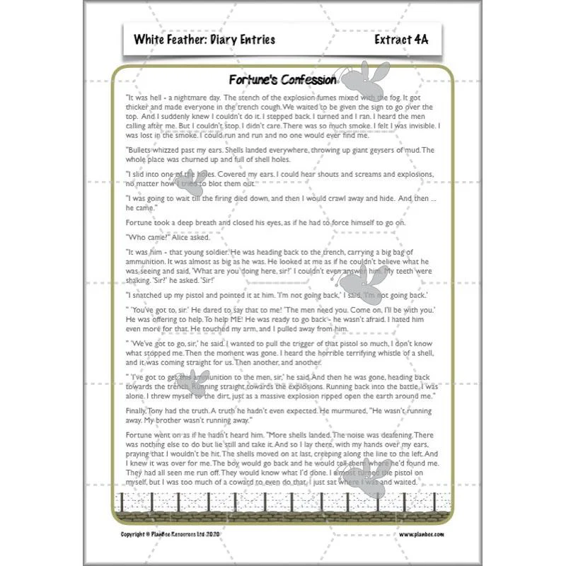 White Feather: Diary Entries - Image 46