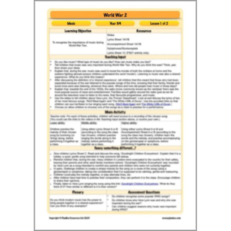 World War 2 (Lower KS2) Topic Enrichment Pack - Image 57