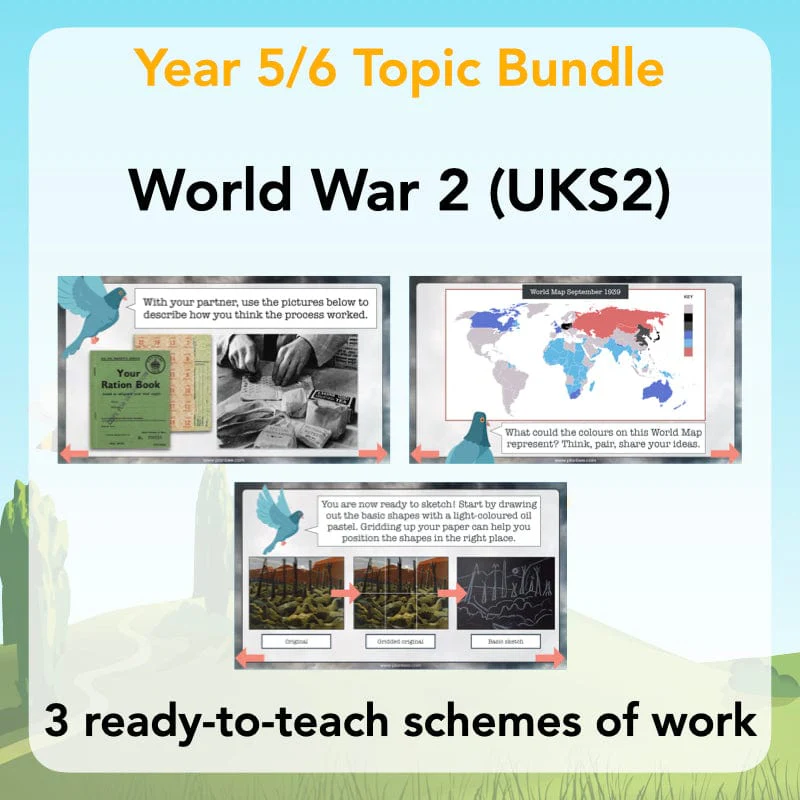 World War 2 UKS2 Topic Bundle