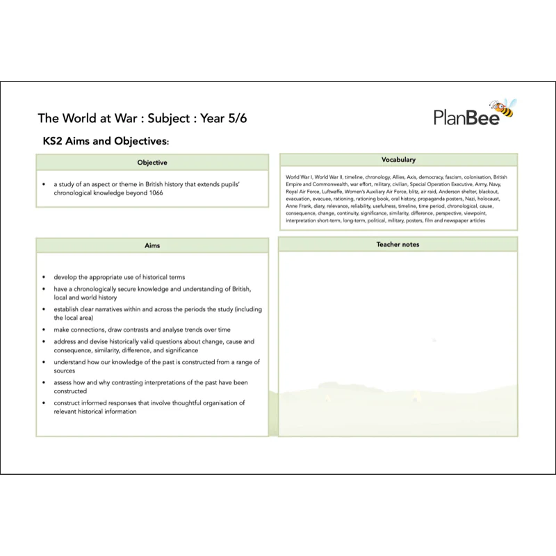 World War 2 UKS2 Topic Bundle - Image 6