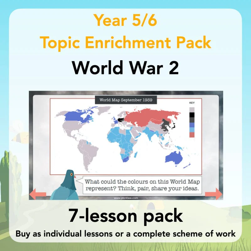 World War 2 (Upper KS2) Topic Enrichment Pack