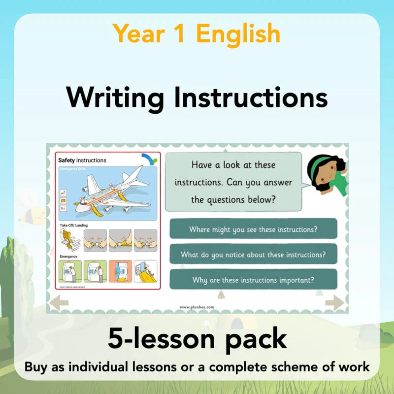 Writing Instructions