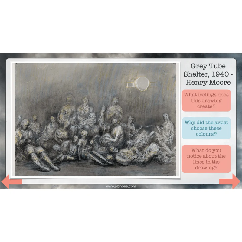 WW2 Art KS2 - Image 50