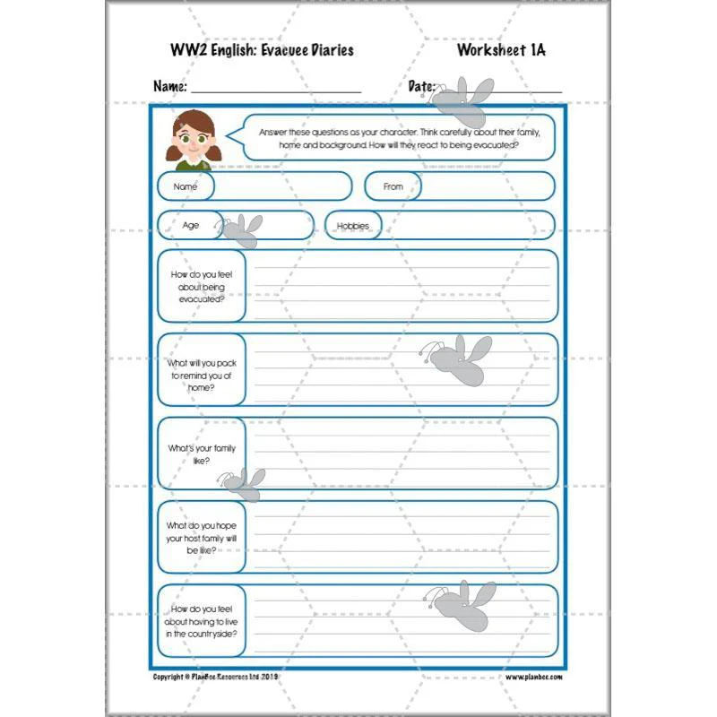 WW2 English: Evacuee Diaries - Image 29