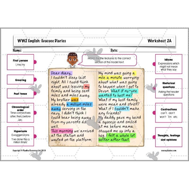 WW2 English: Evacuee Diaries - Image 37