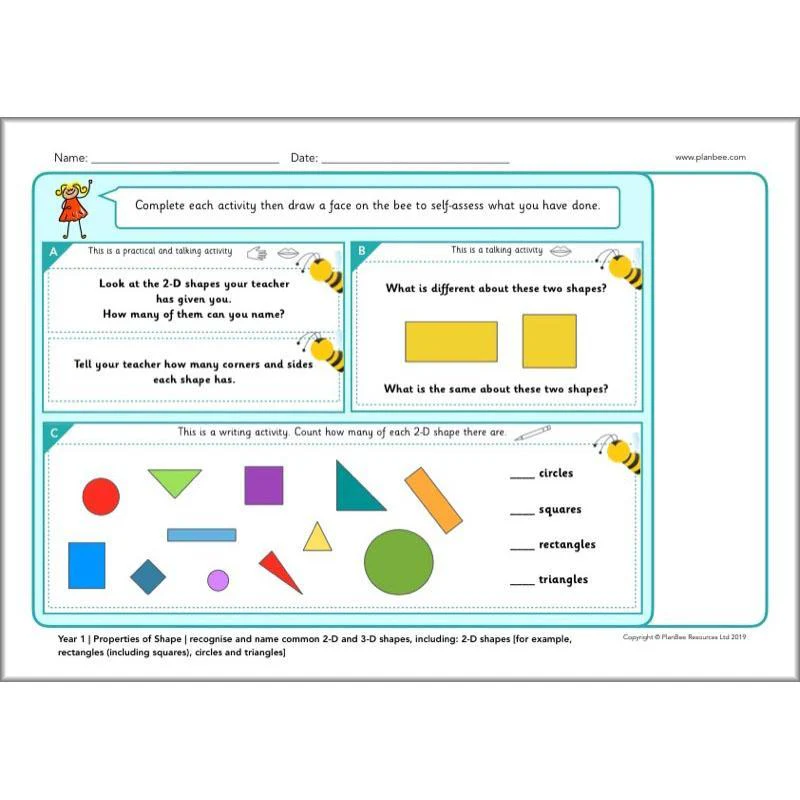Year 1 Maths Assessment - Image 5
