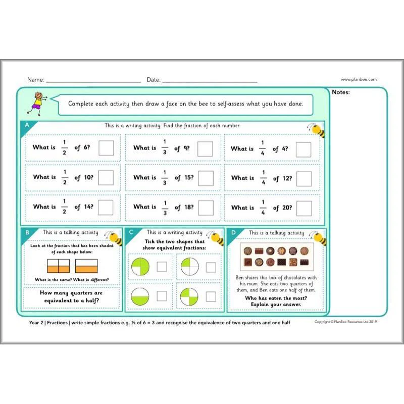 Year 2 Maths Assessment - Image 9