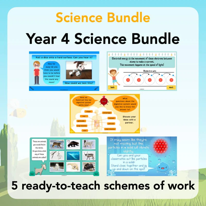 Year 4 Science Bundle