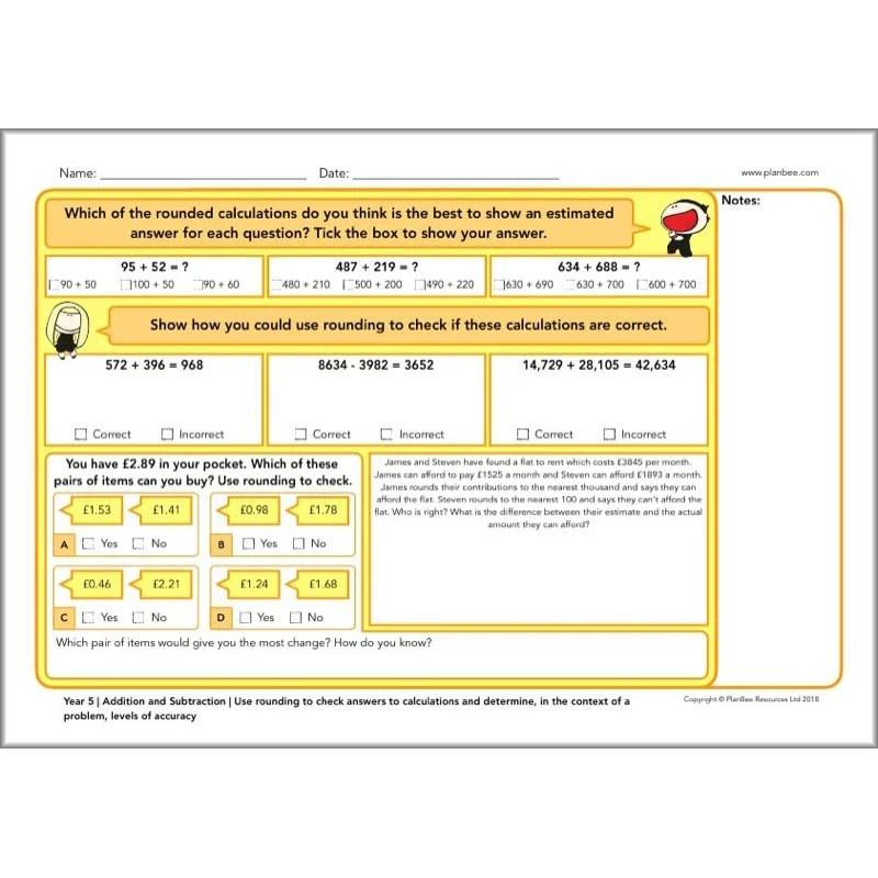 Year 5 Maths Assessment - Image 3