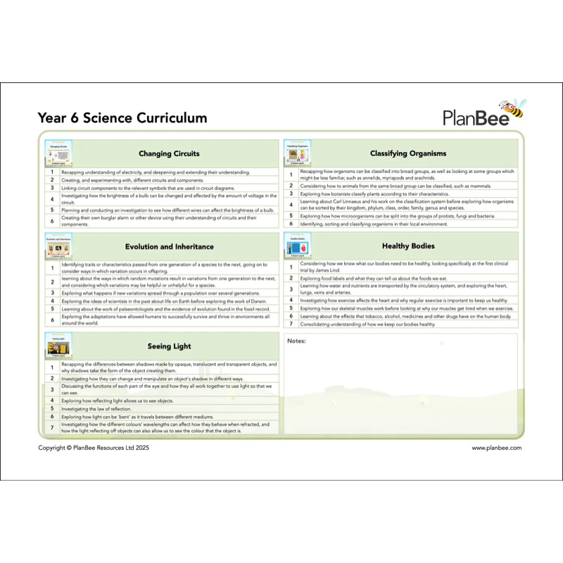 Year 6 Science Bundle - Image 3