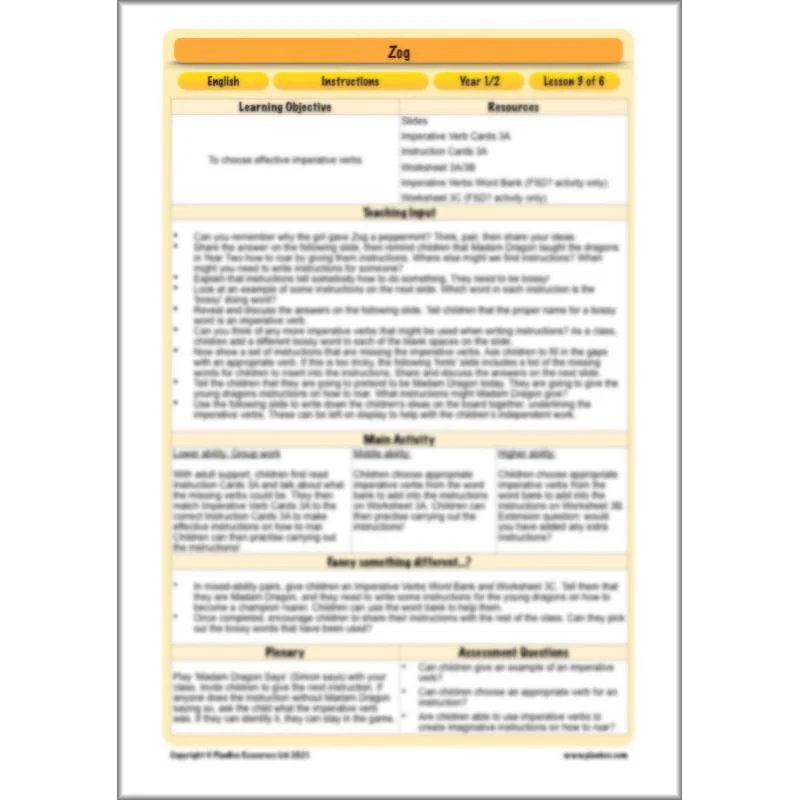 Zog: Instructions - Image 16