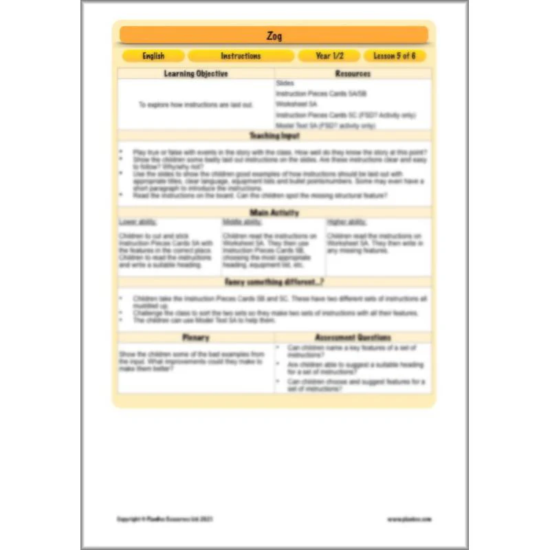 Zog: Instructions - Image 17